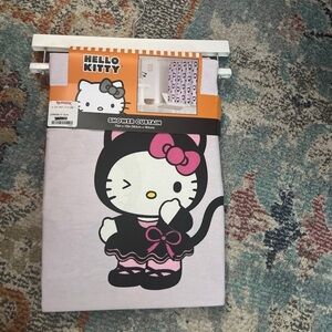 HK Halloween shower curtain